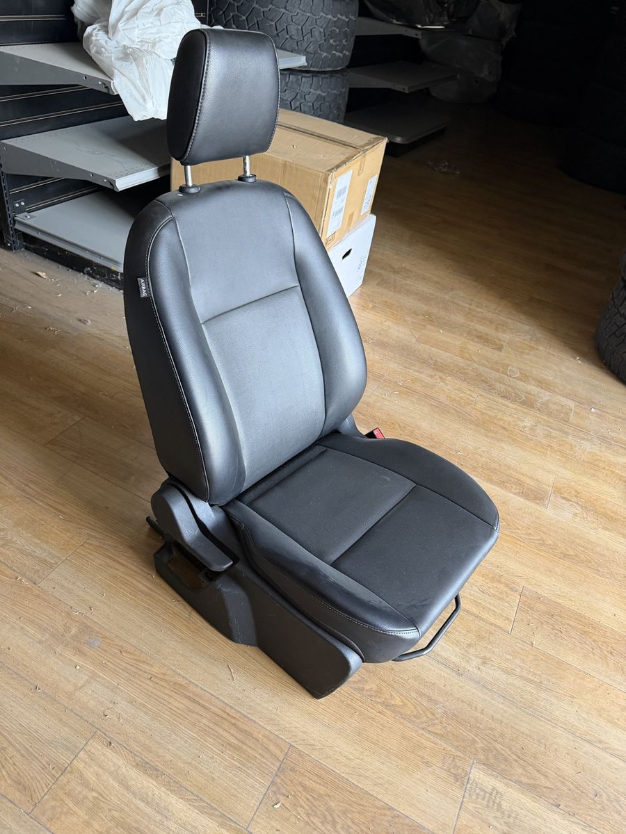 2019-2024 Ford Transit 250/350 Black Vinyl Passenger Seat - Great Condition