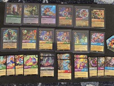 Lorcana attack of the vine card lot