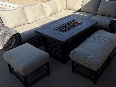 7 Piece Sunbrella Corner Patio Set