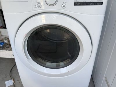 LG Front Load Washer & Dryer Set - White, Electric
