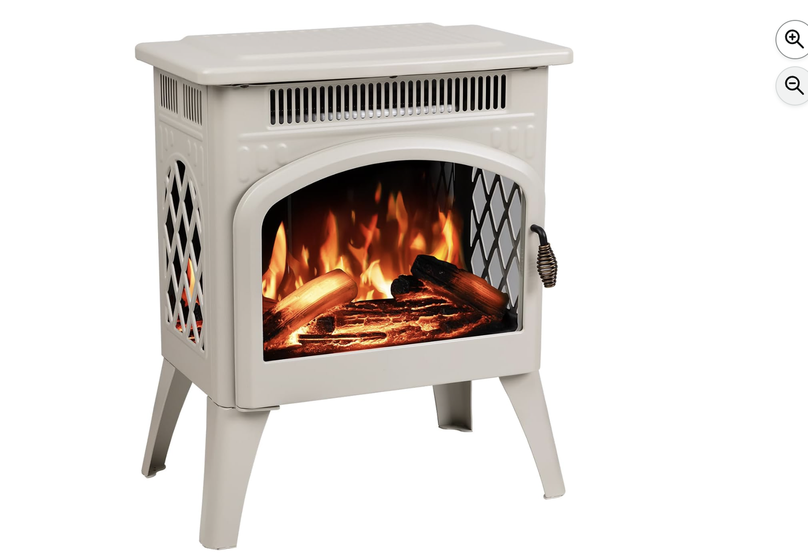 New in box, Electric Fireplace Heater 17" with Remote Control, Cathedral Stylish, Different Flame Effects