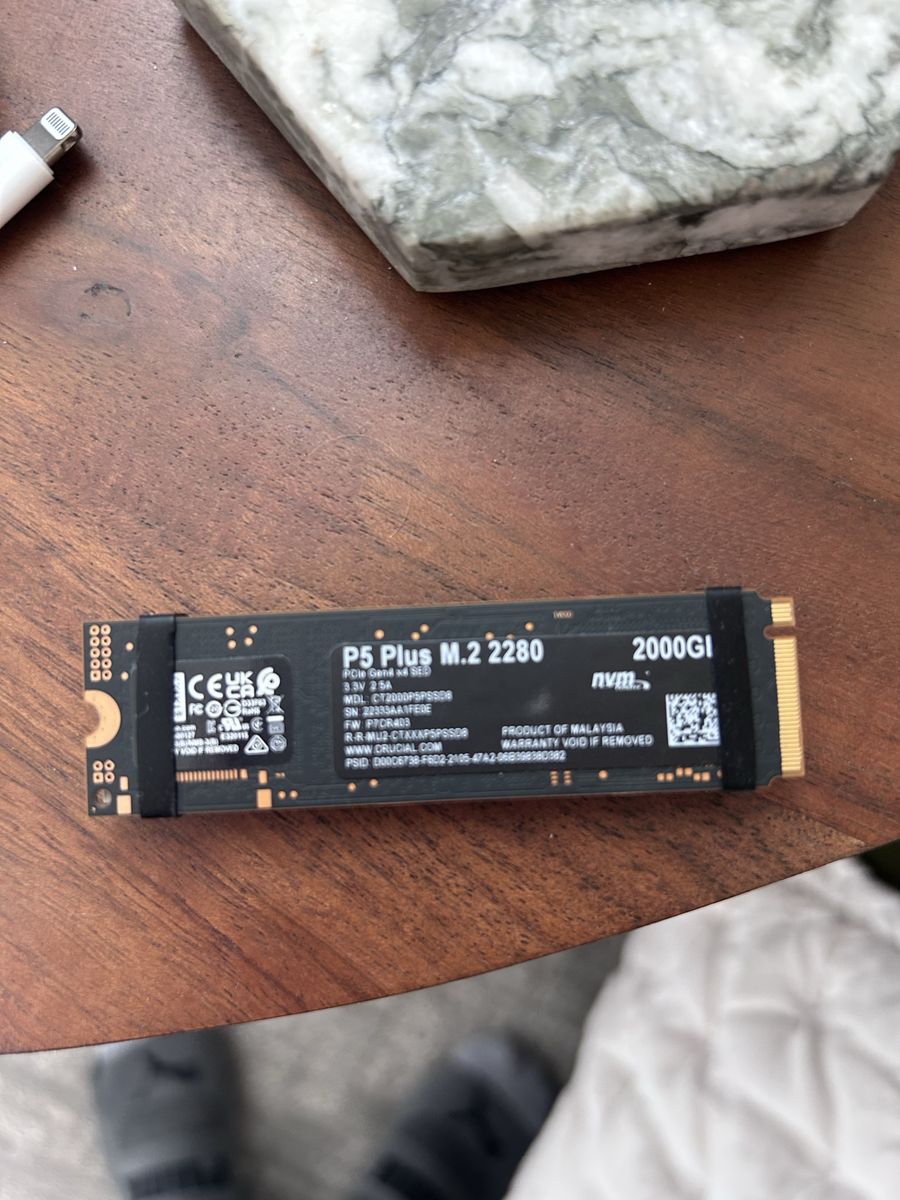 Crucial P5 Plus M.2 SSD 2tb