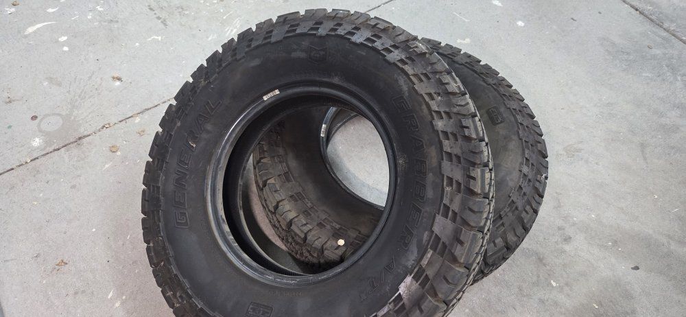 Used General Grabber A/TX All-Terrain Tires LT235/85R16 Set of 2