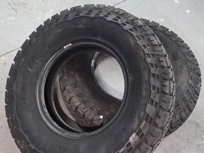 Used General Grabber A/TX All-Terrain Tires LT235/85R16 Set of 2