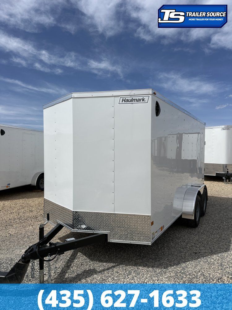 7x14 Haulmark Passport Enclosed Cargo Trailer - 6'6" Interior - 7K GVWR -