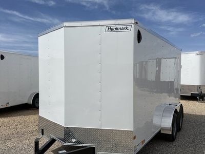 7x14 Haulmark Passport Enclosed Cargo Trailer - 6'6" Interior - 7K GVWR -