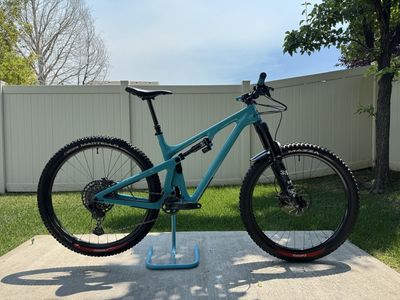 Yeti SB130 Lunch Ride Edition Full Suspension Mountain Bike - Size Large - Turquoise