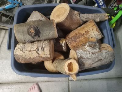 30 log votive candle holders for wedding or other