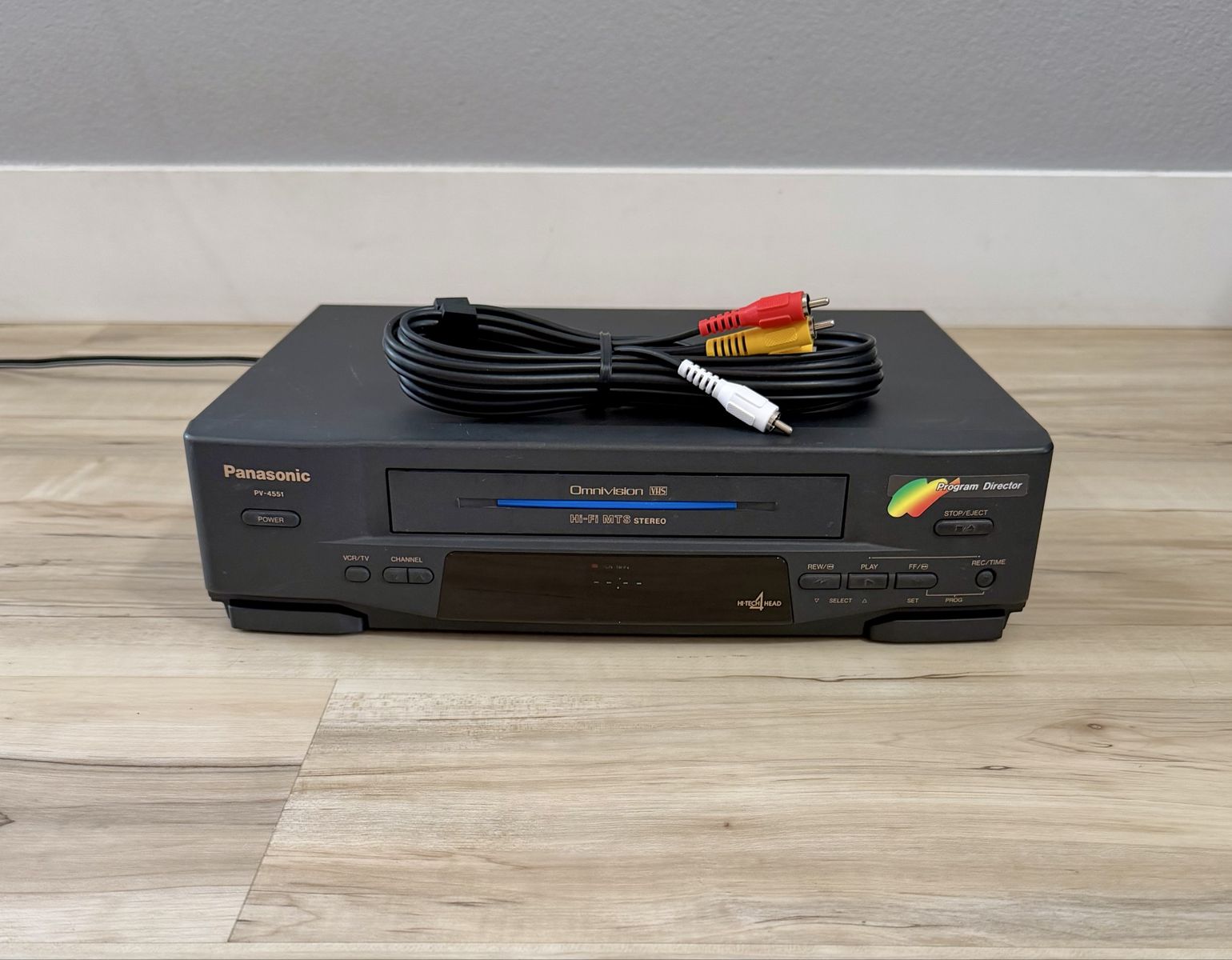 Panasonic VCR VHS Player PV-4551