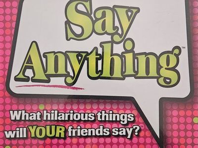 Say Anything game