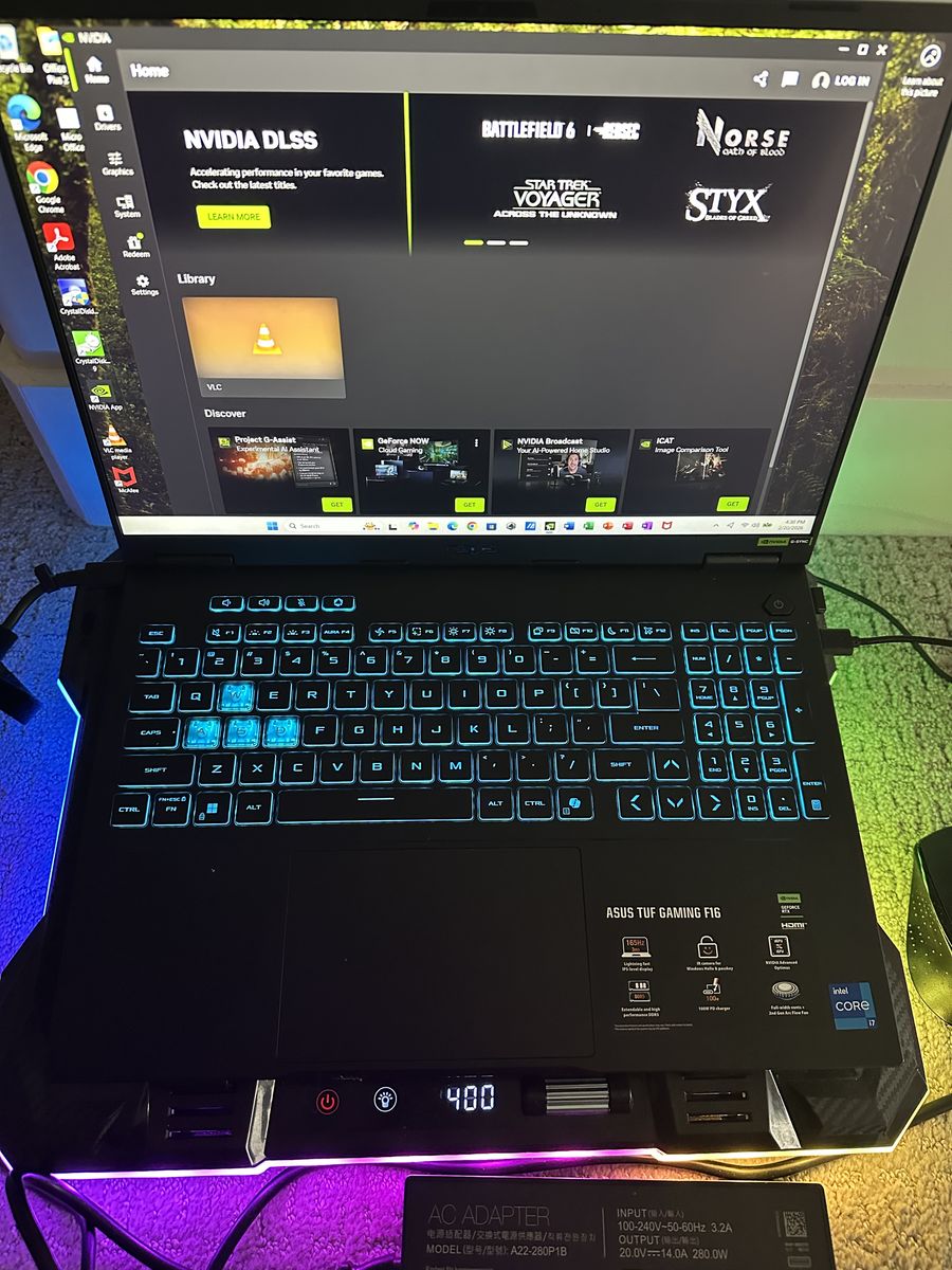 ASUS Gaming RTX Laptop i7 Core 32 GB RAM 2 TB SSD