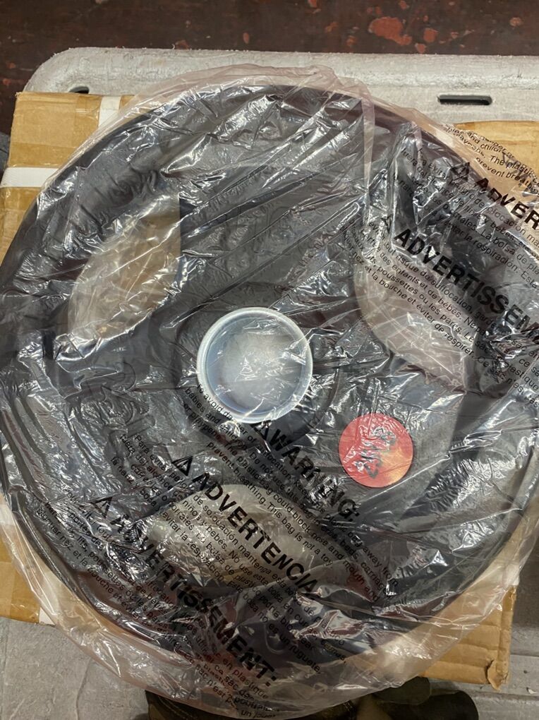 PAIR OF 25LB RUBBER GRIP PLATE barbell weights