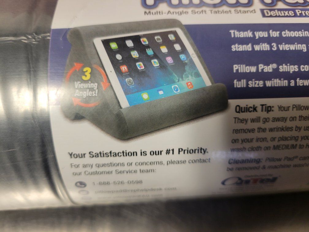 Tablet Pillow Pad ~ New