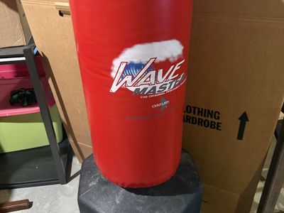 Century Wavemaster Freestanding Punching Bag - Red, Portable Training Bag