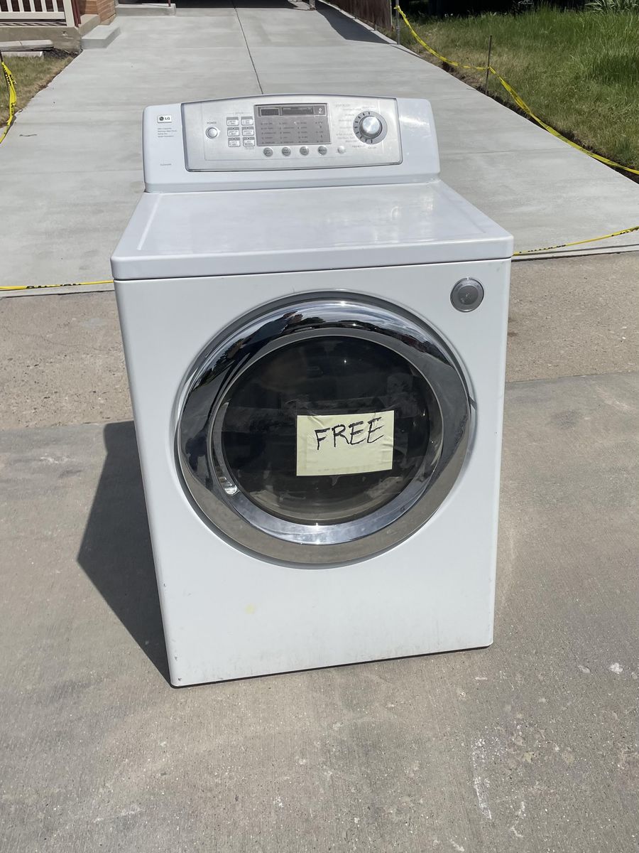 Free Dryer - LG Electric Frontloader