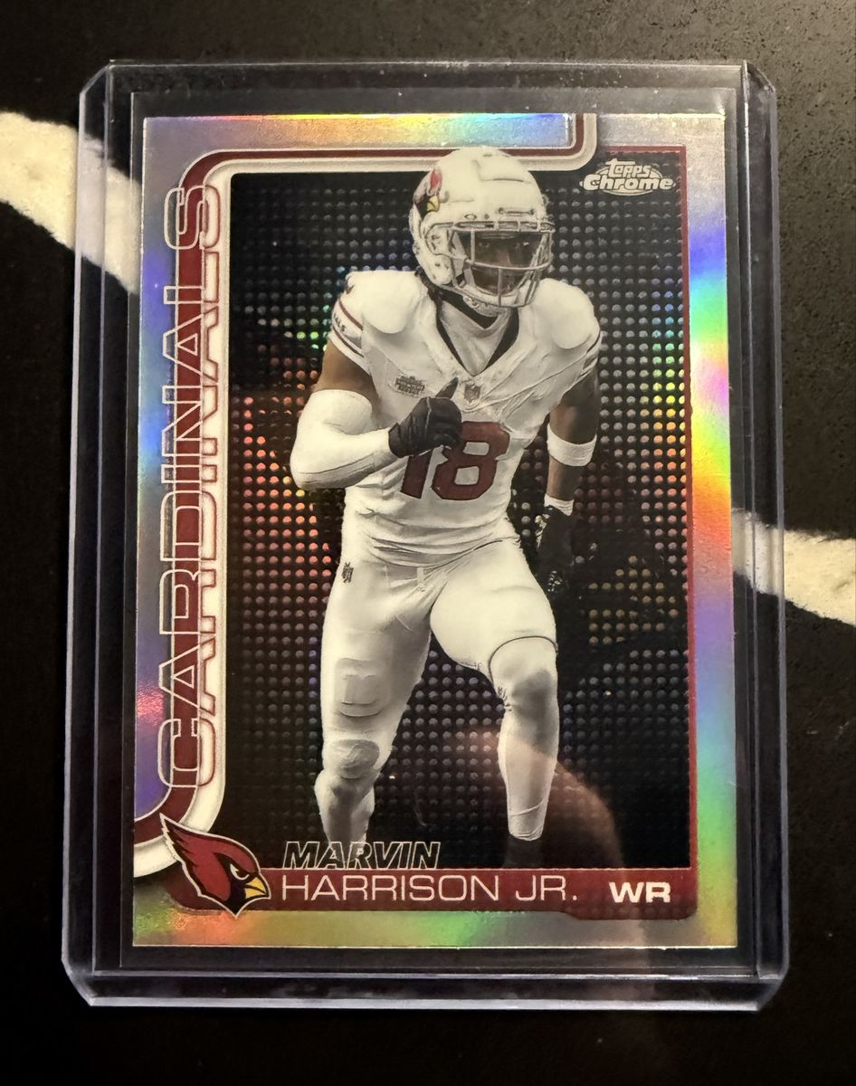 Case Hit - Marvin Harrison Jr Lightboard Logo 2025 Topps Chrome