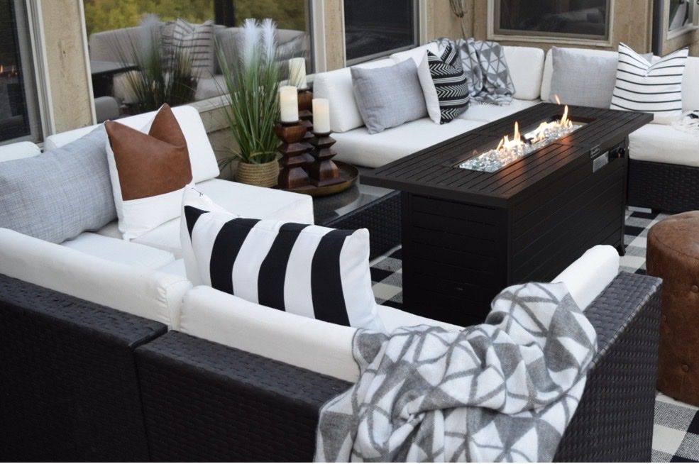 Cushions for 8 person Outdoor Sectional