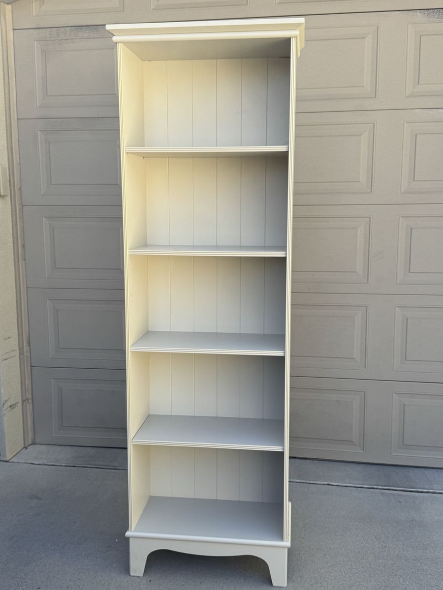 IKEA Lommarp Bookcase Shelving Unit - Beige / Off-White