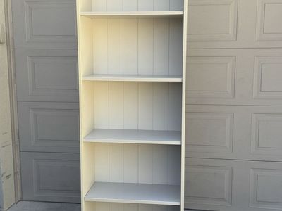 IKEA Lommarp Bookcase Shelving Unit - Beige / Off-White