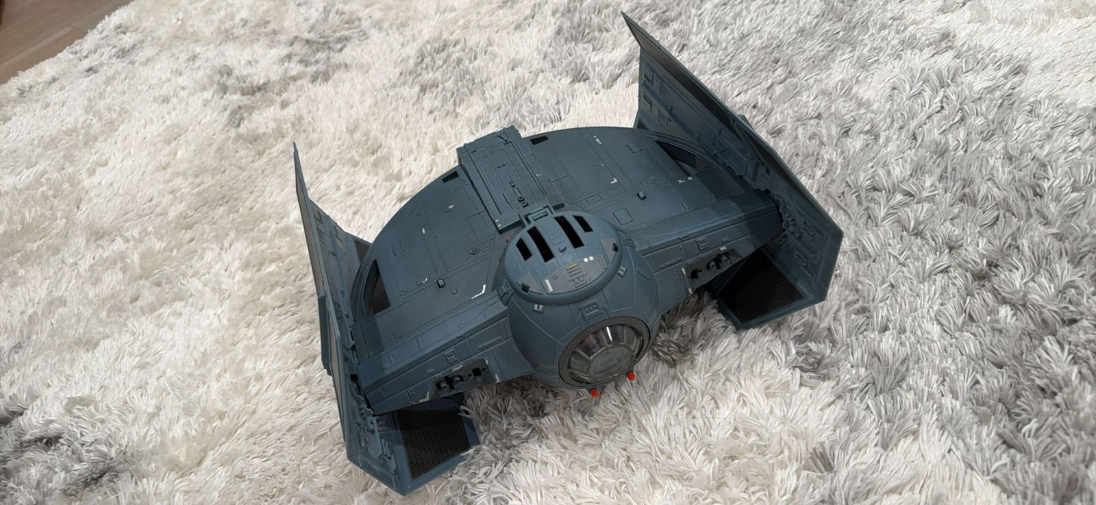 Star Wars TIE Fighter Toy Vehicle, Gray - Good Condition