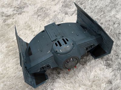 Star Wars TIE Fighter Toy Vehicle, Gray - Good Condition