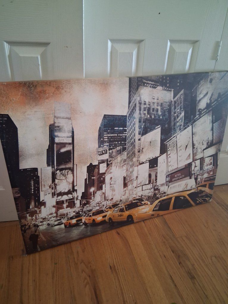 Time Square canvas