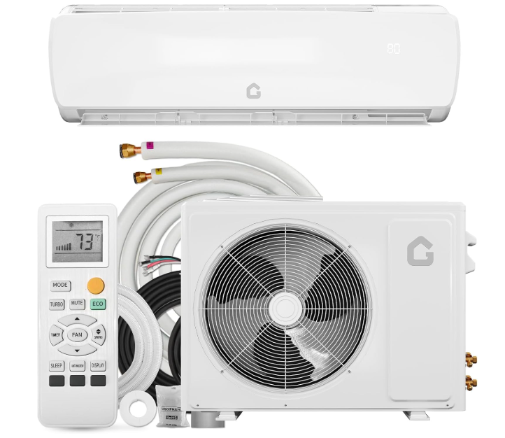 GarveeHome SEER 17 12000BTU 115V Mini Split Air Conditioner