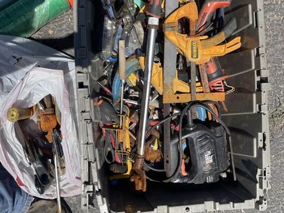 Assorted Hand Tools & Hardware Lot - Wrenches, Hammers, Spatulas, carabiners, Clamps & More - Used Condition