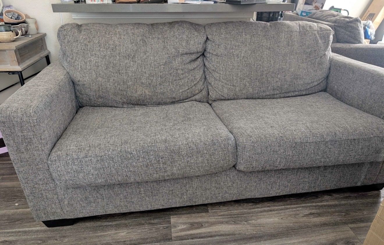 Sofa Hide-a-Bed and Loveseat Set (Free Delivery)