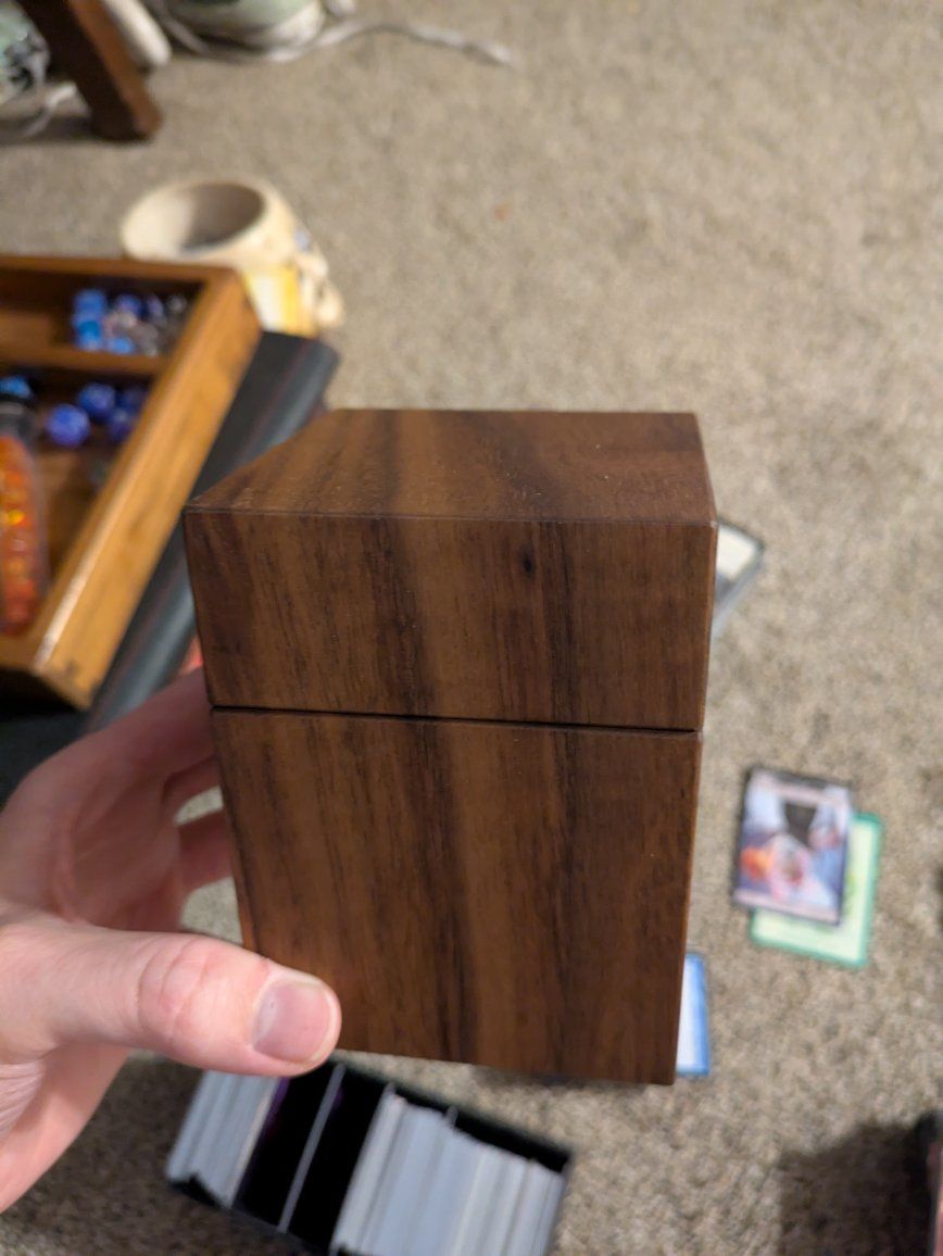 magic the gathering wooden deck boxes