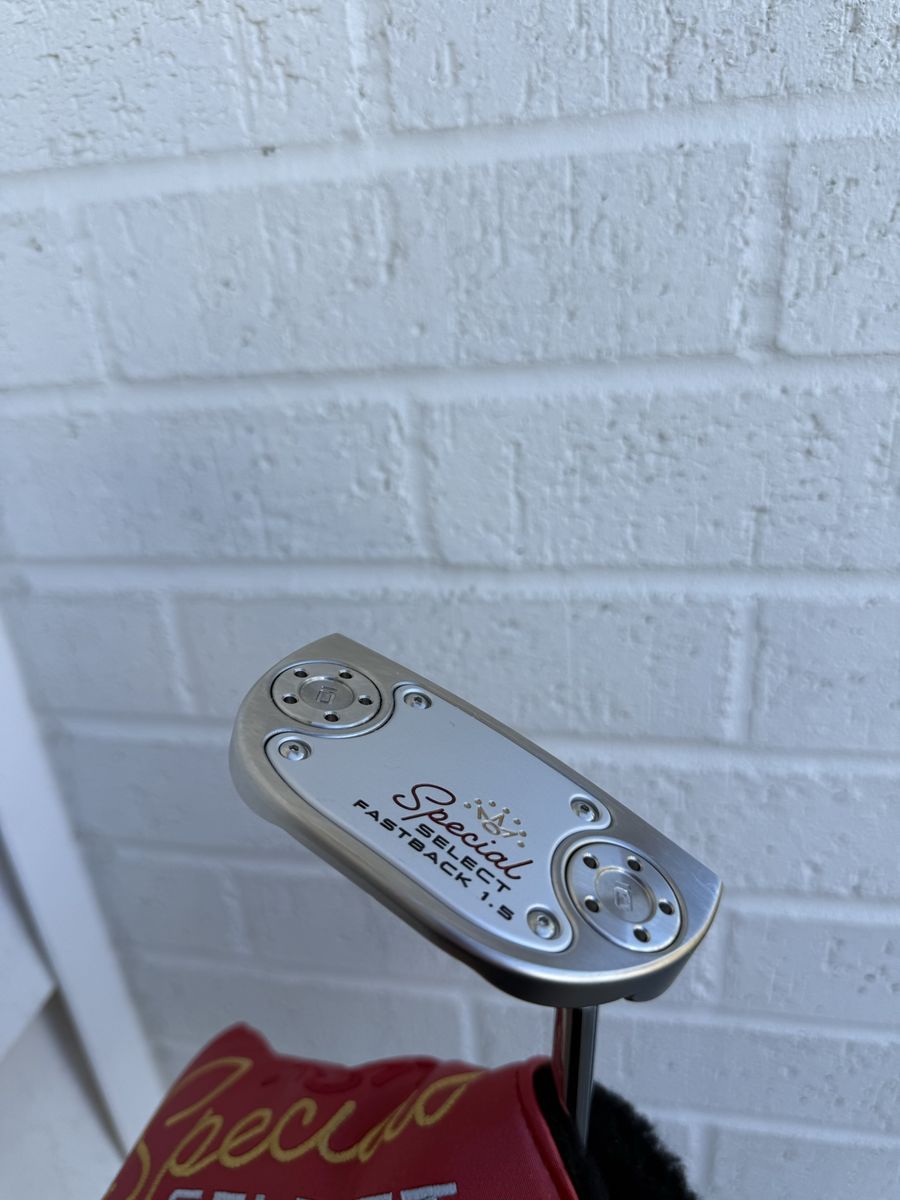 Titleist Scotty Cameron Special Select Fastback 1.5 35 inch Putter with Head Cover