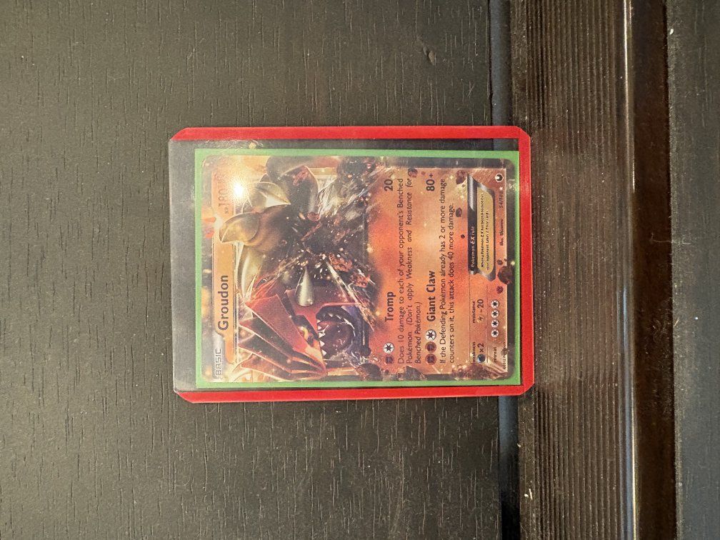 Groudon Ex pokemon