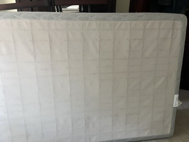 Free Full-Size Mattress, Box Spring and Frame Set
