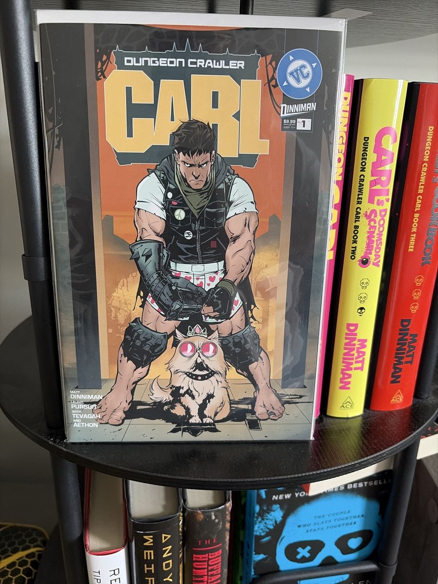 Dungeon Crawler Carl Absolute Batman #1 Homage Exclusive Variant Comic Book by Matt Dinniman