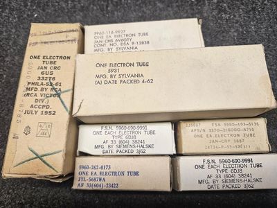 Nice selection of Vacuum Tubes