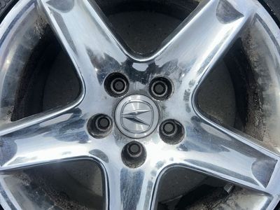 Chrome oem 5 Spoke Acura Tl Rims 17" 5x143
