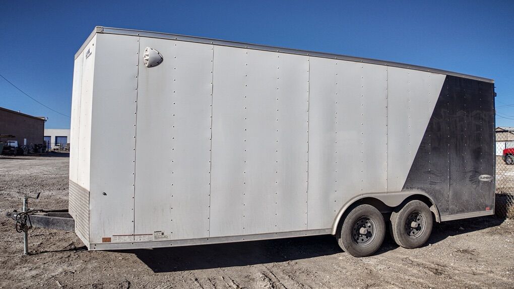 21’ Enclosed Cargo Trailer for Rent