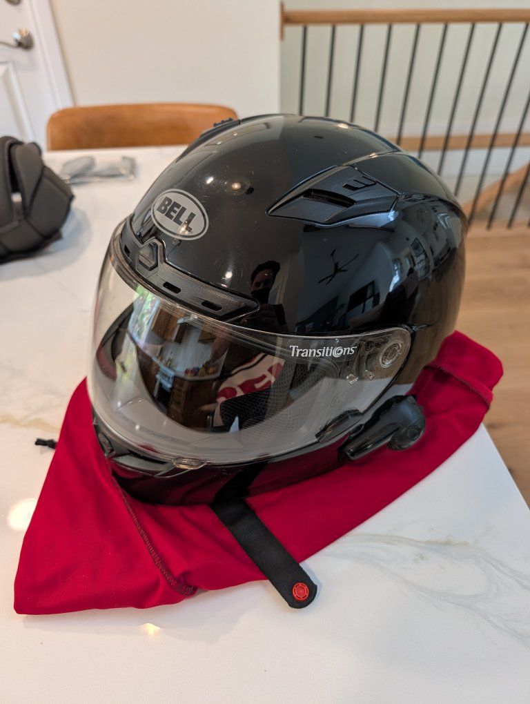 Bell Qualifier DLX Motorcycle Helmet w/ Sena
