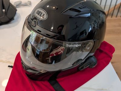 Bell Qualifier DLX Motorcycle Helmet w/ Sena
