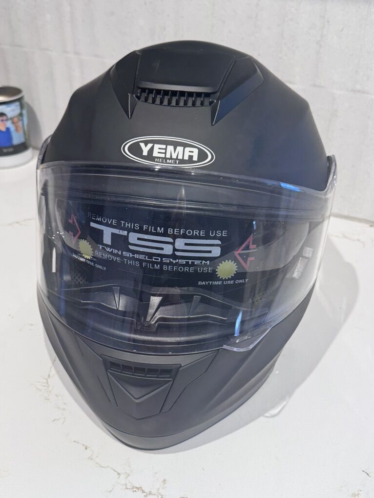 Large Yema Modular Full Face Motorcycle Helmet