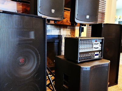Complete Rockville System With a Harbinger Subwoofer (Like New)