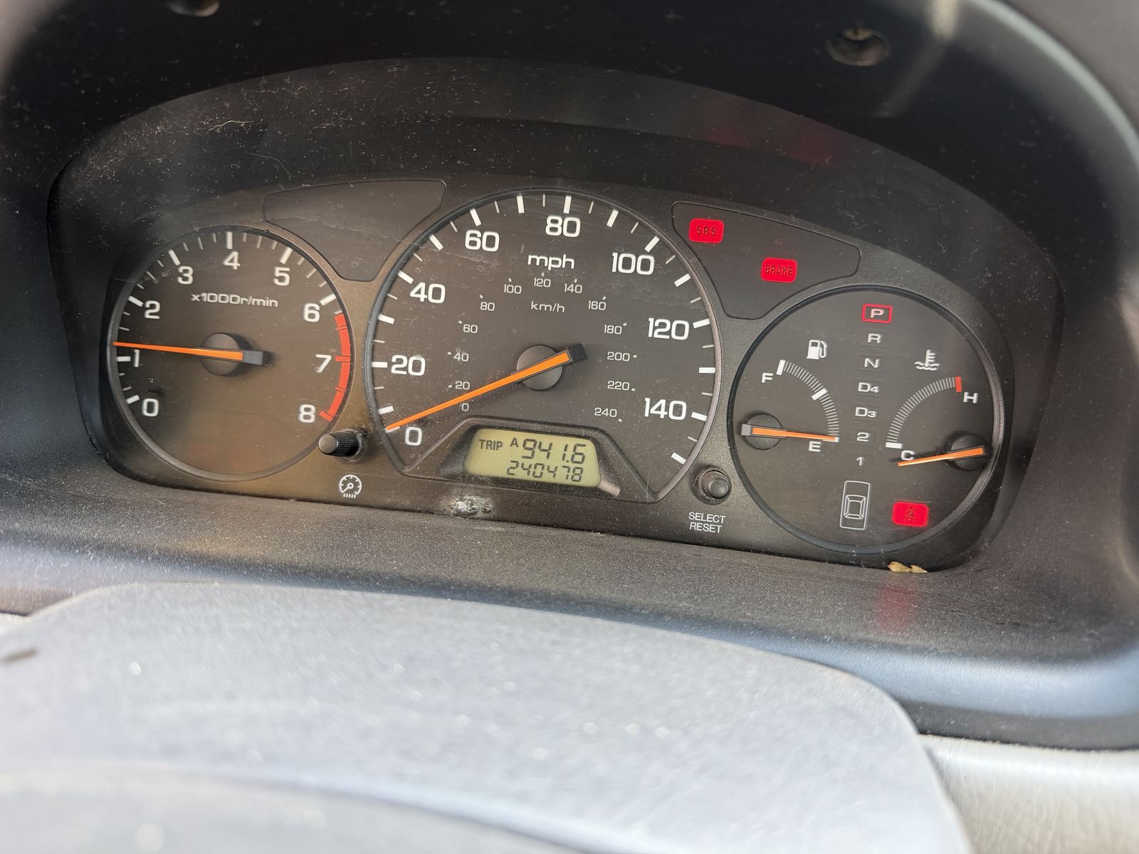 2002 HONDA ACCORD SE