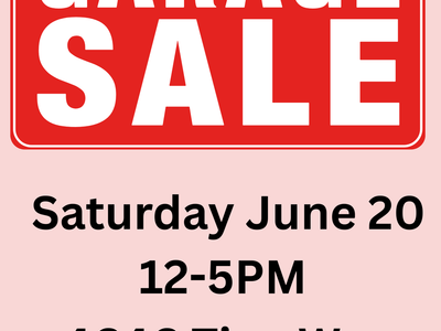 Garage Sale!