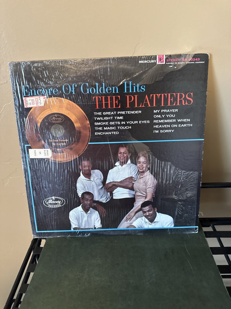 The Platters Encore Of Golden Hits Vinyl LP Mercury Records Stereo SR 60243