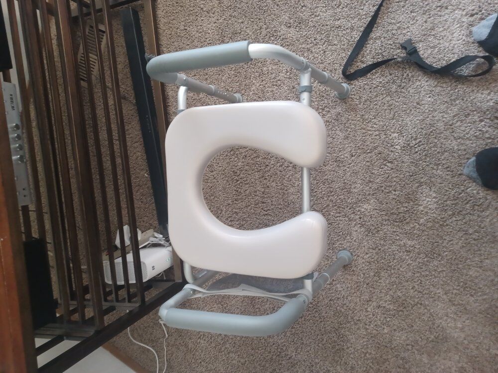 Potty chair for disabled adults