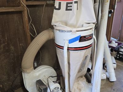 Jet Dust Collecter (220v) + Blast Gates and Tubing