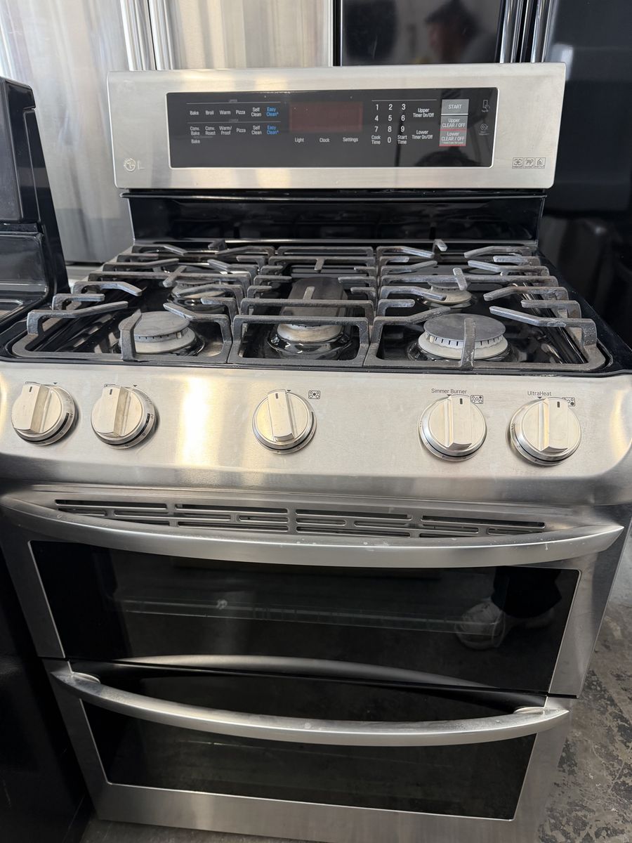 LG Gas Range Double Oven
