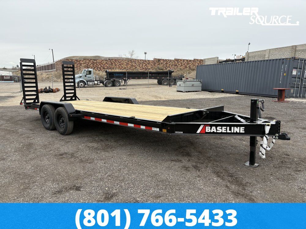 7x22 Diamond C Baseline HEQ 208 Equipment Trailer - 16K GVWR