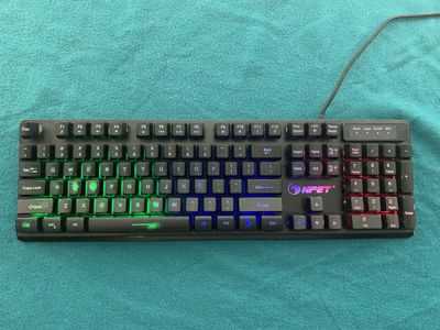 NPET K10 Wired RGB Gaming Keyboard