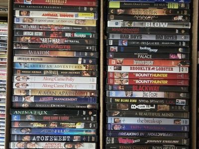 Dvd's $1 blu ray $3-4
